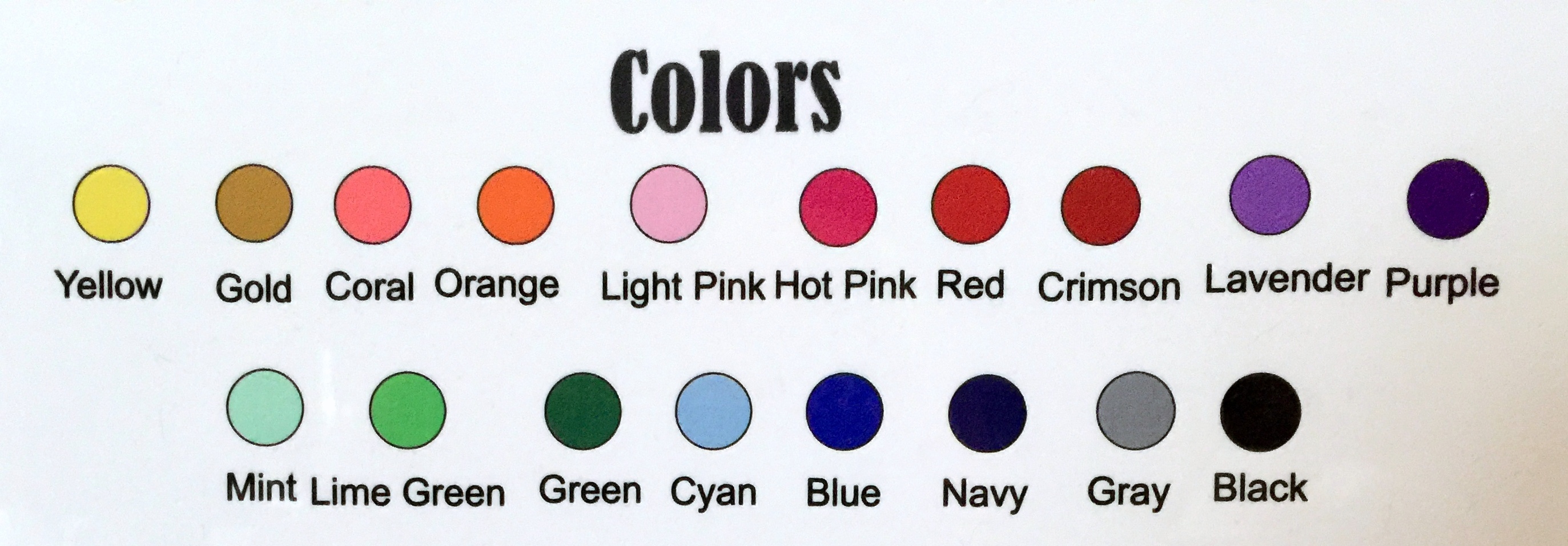 Circle Colors