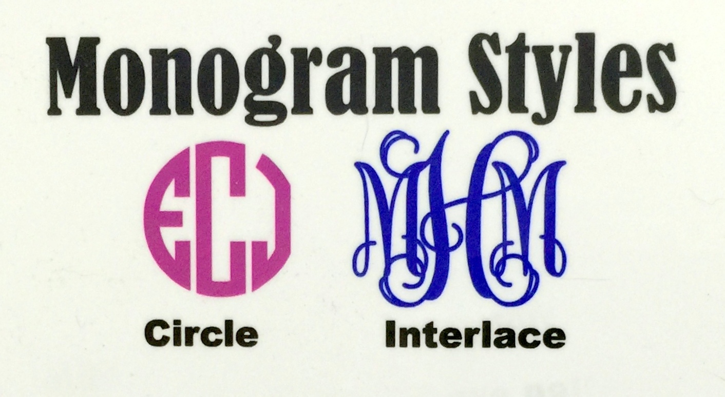 Monogram Styles