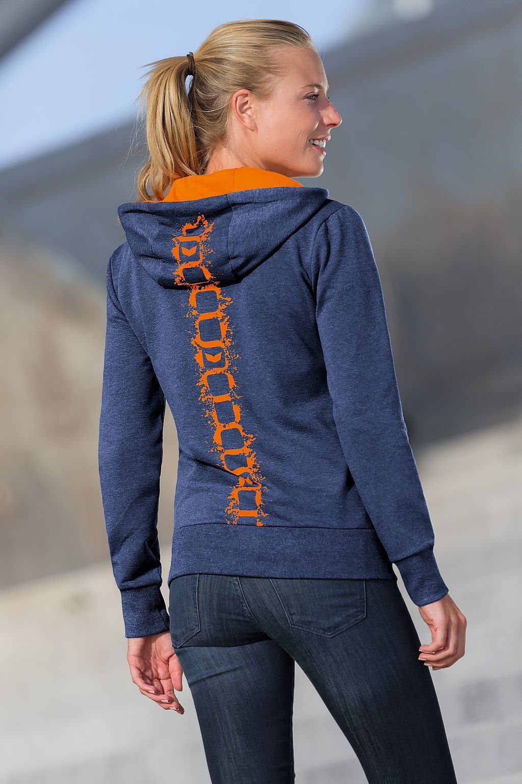 Graffic 5-C Sweatjacke mit Kapuze Damen Kinder