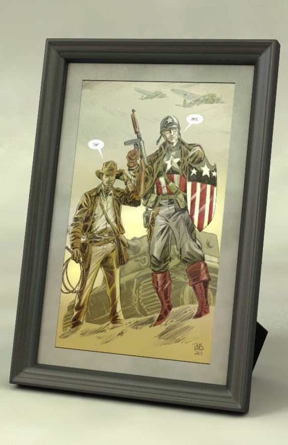 Indy, Cap Print