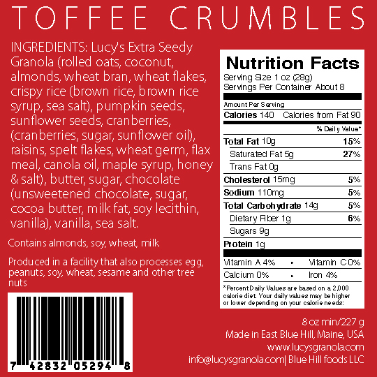 Toffee Crumbles