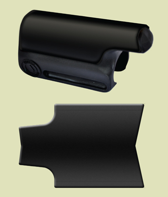Tactical Style Soft Cheek Pads -
CACR
3-1/2” W x 5-1/4” L x 1/8” thick CACR