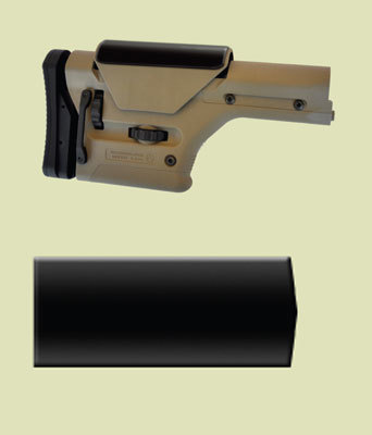 Super Soft Cheek Pads - 3/16 inch thick - Magpul® PRS™
MPCP/PRS pad
2-3/8” W x 4-3/4” L x 3/16” thick MPCP