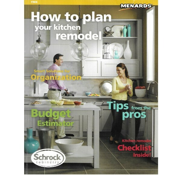 Schrock Cabinetry How To Plan Your Kitchen Remodel Catalog 2015