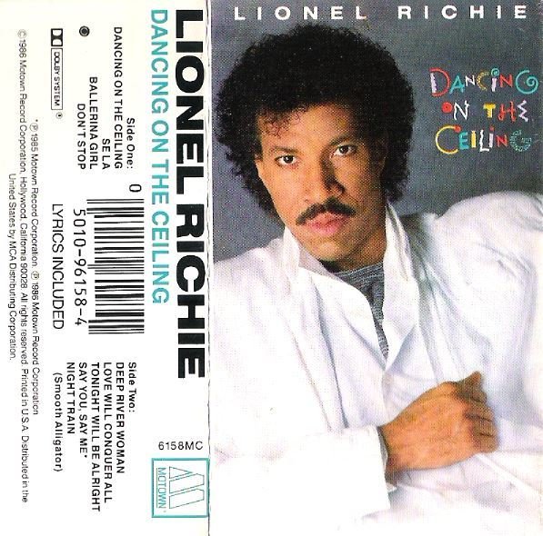 Richie Lionel Dancing On The Ceiling Motown 6158mc Cassette