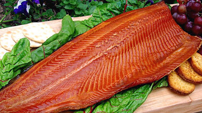 Wild Alaskan Smoked Salmon Full Fillet Original