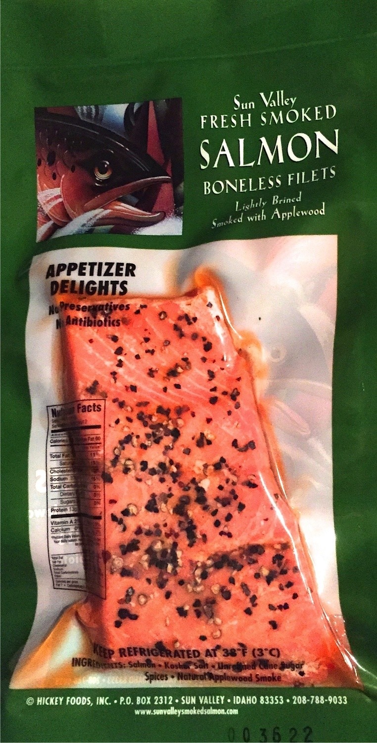 Wild Alaskan Salmon 5 Pack Cracked Pepper