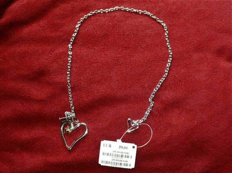 COLLANA DONNA SWEET YEARS ACCIAIO-PENDENTI CUORICINI COLLANA DONNA SWEET YEARS ACCIAIO-PENDENTI CUORICINI