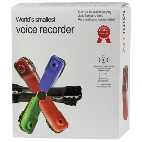 Spy Thumbsize DVR with voice activation (8GB)