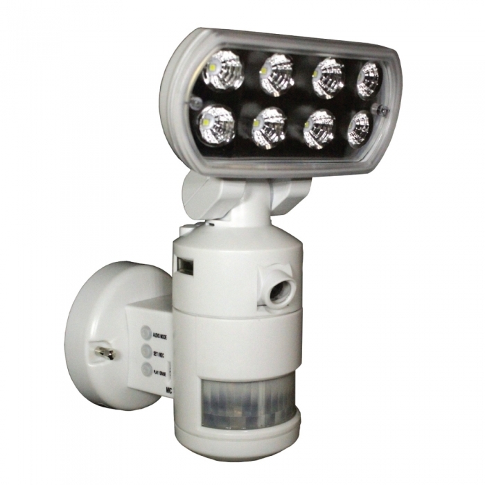 Nightwatcher Robotic Security LED Motion Lightning Camera BCVSLNWP702CEP