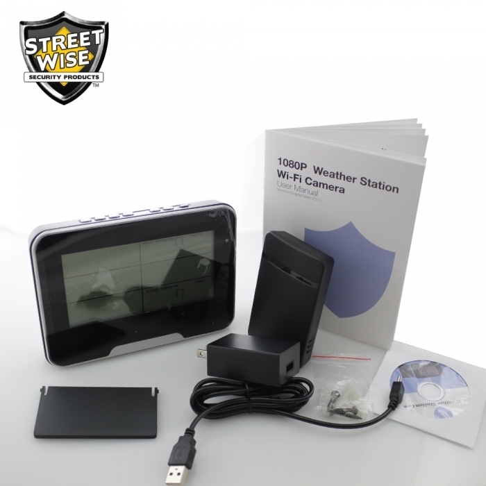 HD 1080P Weather Station Camera Wi-Fi Version
