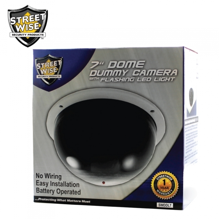 Large Dome Dummy Camera 7"
