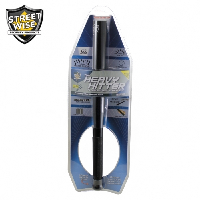 Heavy Hitter Aluminum Bat Flashlight