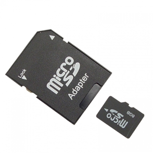8GB Micro memory card with adaptor BCMSD8GBCEP