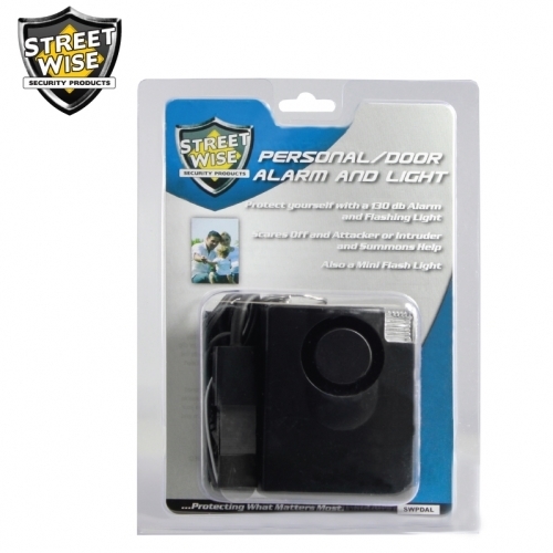 Personal/Door Alarm w/ Light