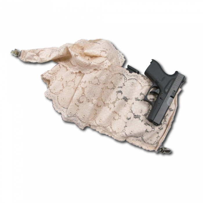 Lethal Lace Concealed Carry Holster for Women - NUDE