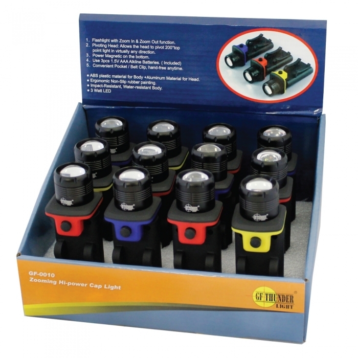 Thunder Light with Pivoting Head