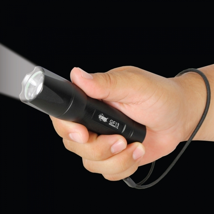 Tactical 320 Lumens Flashlight with UV LED's BCGF13CEP