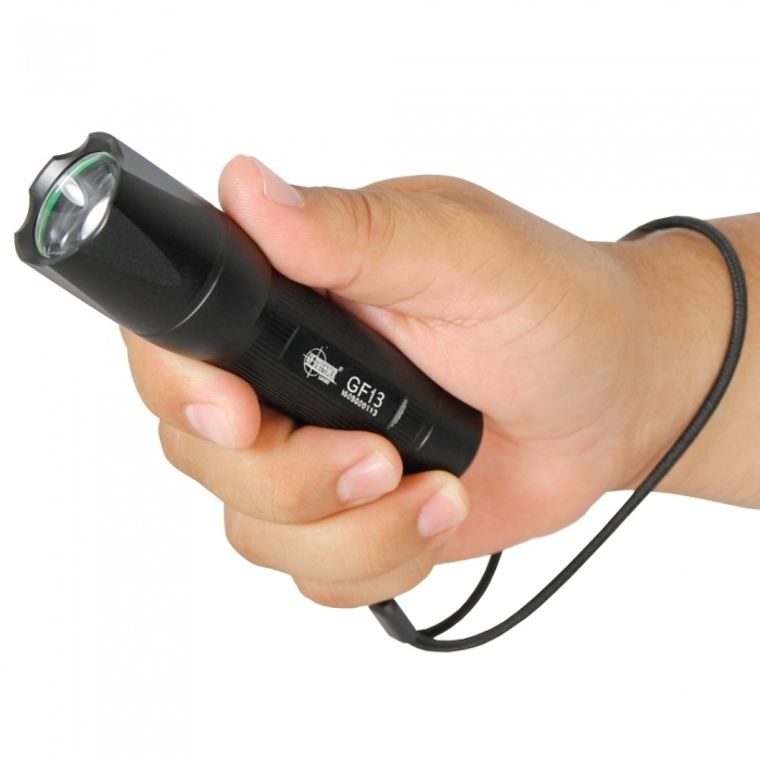 Tactical 320 Lumens Flashlight with UV LED's