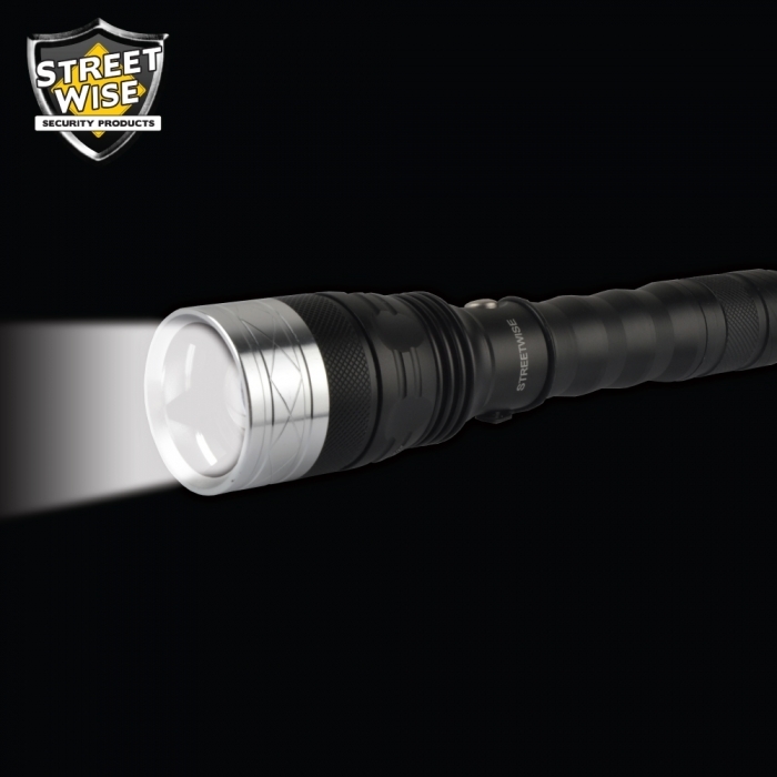 Cree LED Flashlight w/ Self Defense Spikes