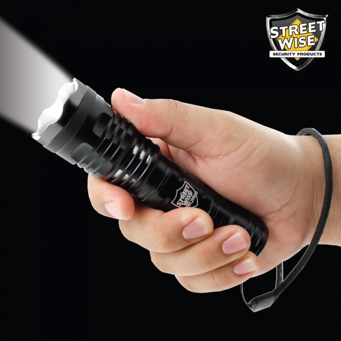Tactical Cree Flashlight w/ Slide Zoom BCSWFZ33CEP