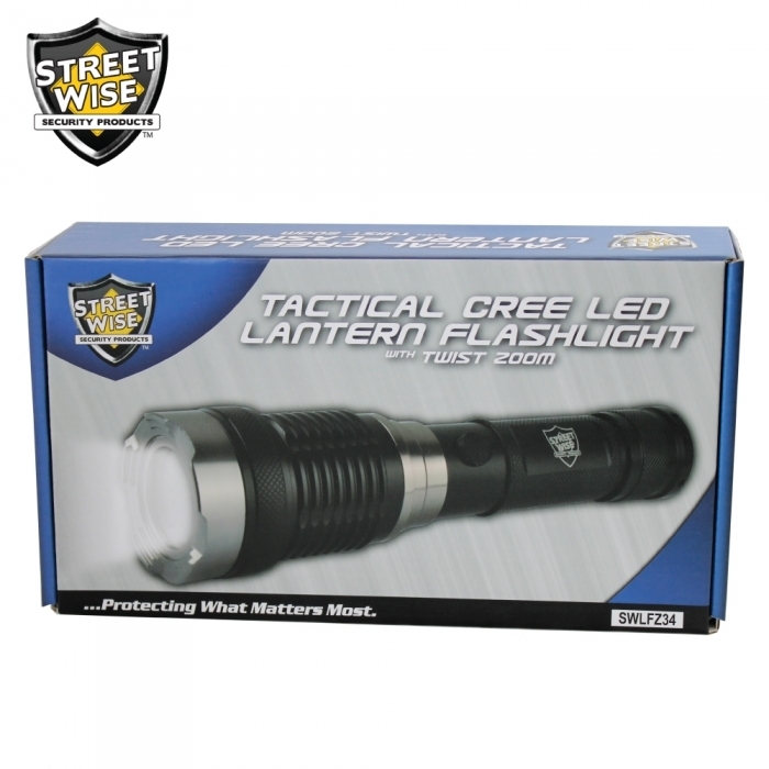 Cree Lantern Flashlight w/ Twist Zoom