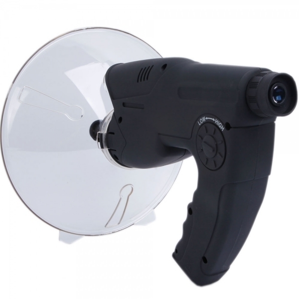 Professional Mystery Electronic Listening & Digital Recording Device Black