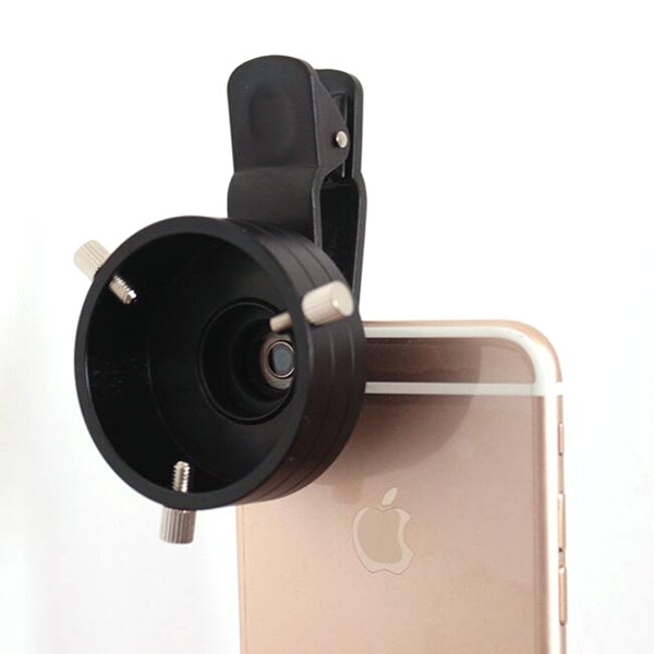 Telescope Adapter Cellphone Lens Monocular Binoculars Mount with Clip Dia 43.5mm Size S BC86013024TM
