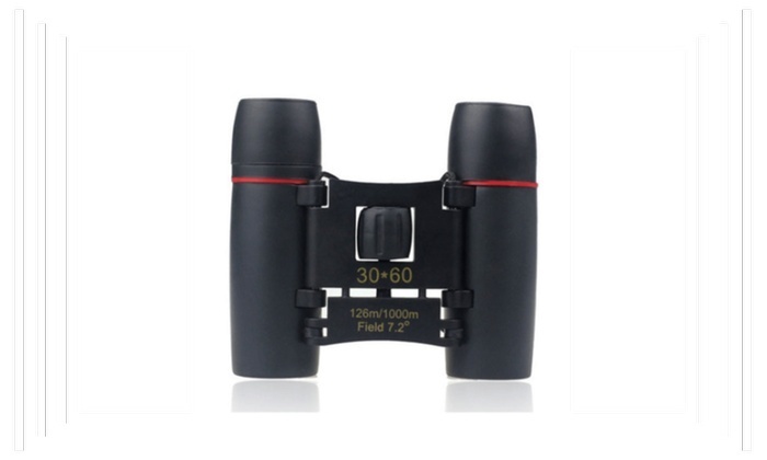 Day Night Vision Binoculars 30 x 60 Zoom Travel Folding Telesccope Bag