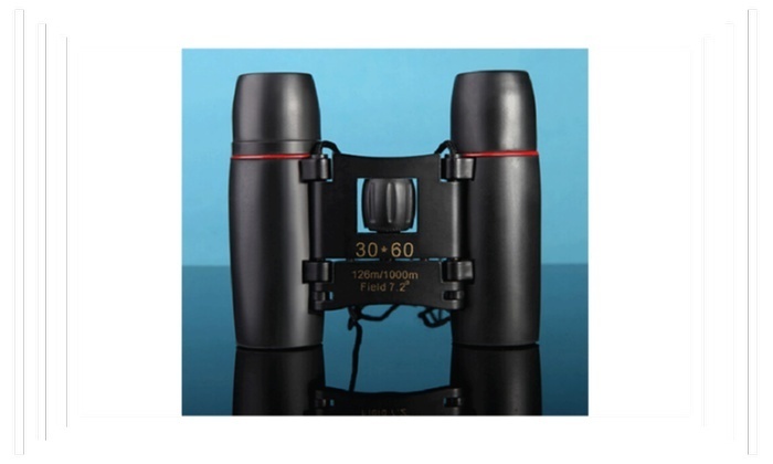 Day Night Vision Binoculars 30 x 60 Zoom Travel Folding Telesccope Bag