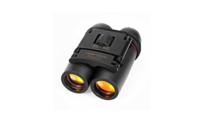 Perfect Travel Folding Binoculars Telescope+Case New Vision