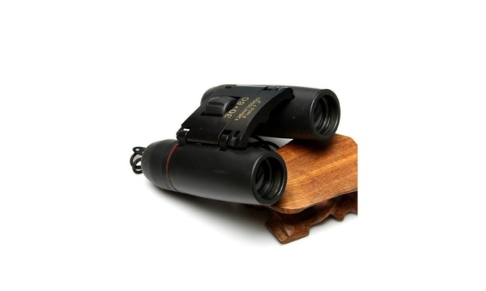 Perfect Travel Folding Binoculars Telescope+Case New Vision