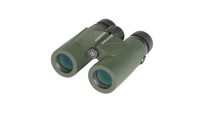 Meade 125023 Wilderness Binoculars - 10x32 Green BC125023GPN