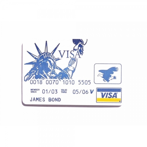 VISA James Bond Credit Card Pickset Hook Lock Pick Set Silver