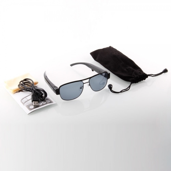 720P Fashion Ultra-thin Spy Sunglasses Camera Eyewear Hidden Camera