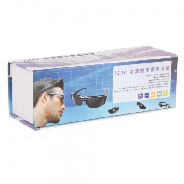 720P Fashion Ultra-thin Spy Sunglasses Camera Eyewear Hidden Camera