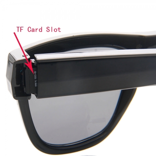 X2 1080P HD Glasses Hidden Camera Camcorder Spy Eyewear Camera Black