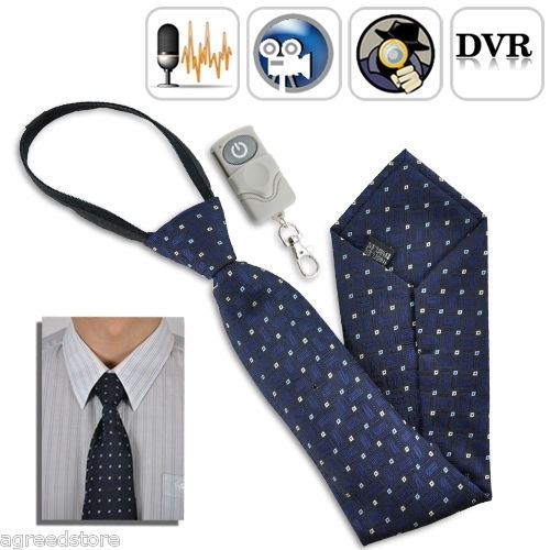 4GB Fashionable Tie with Hidden Camera Video Recording with Remote Control 30fps BC520044CSC