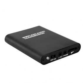 Wireless audio transmission Wireless bug 300M Encrypted Channel