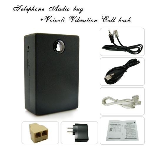 Vibration Activate Quad-band Telephone Surveillance Auto Answer with Voice