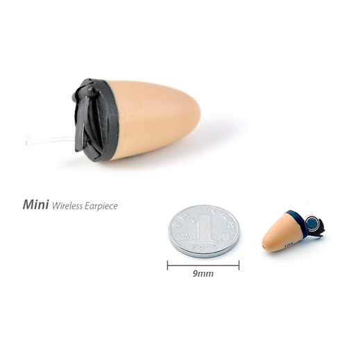 Super Sneak Walkie-talkie Hidden In-Ear Audio Receiver Kit
