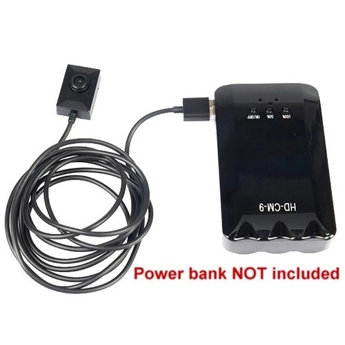 Mini Button Camera with 2 Meters Long Cable Cycle Recording Support 32GB TF Card BCZ520530CSC