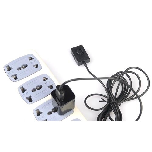 Mini Button Camera with 2 Meters Long Cable Cycle Recording Support 32GB TF Card