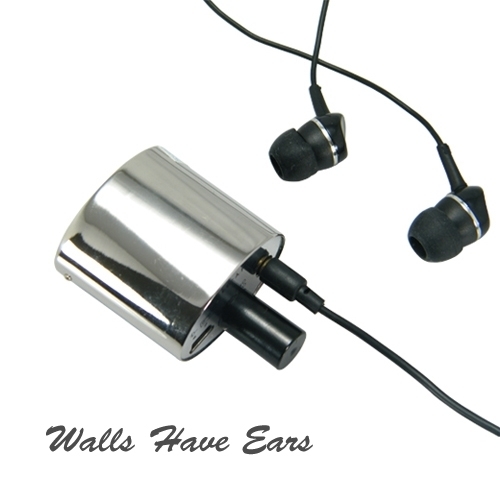 HY-919 Powerful Audio Spy Listening Device Spy Bug with earphones Wall Have Ears