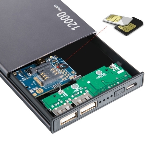 GSM Quad Band Power bank Voice Activated GSM Power bank Audio Listening Bug BC201604140003CSC