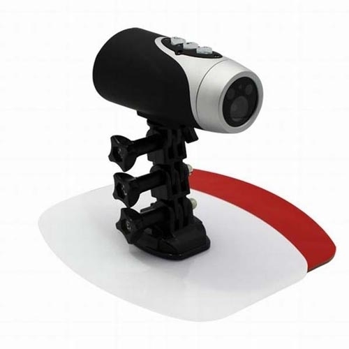 HD 1080P Waterproof Sports Camera with 12MP Photo Resolution Support HDMI and TV-out