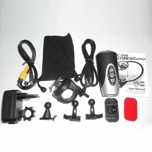 Waterproof 720P HD Sports Camera Helmet 20M Diving DVR Support TV Out