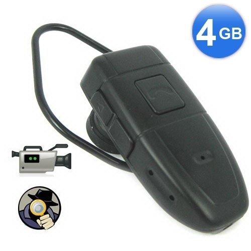 4GB Bluetooth Style Spy Camera DVR Covert Video Recorder 1.3 Megapixels 640*480