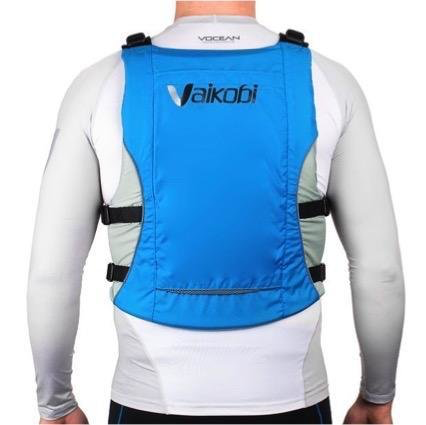 NEW- V3 OCEAN RACING PFD- CYAN-GREY