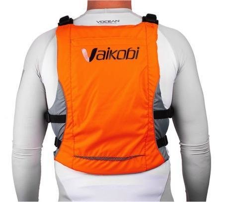 NEW- V3 OCEAN RACING PFD- FLURO ORANGE- GREY